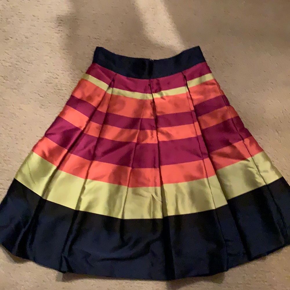 Moulinette Soeurs by Anthropologie color block skirt